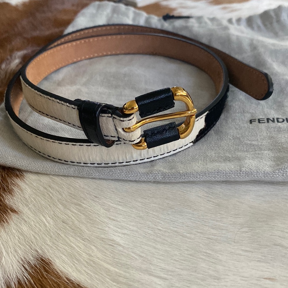 Fendi cowhide belt